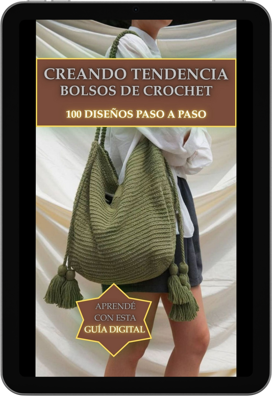 Creando Bolsos de Crochet Paso a Paso